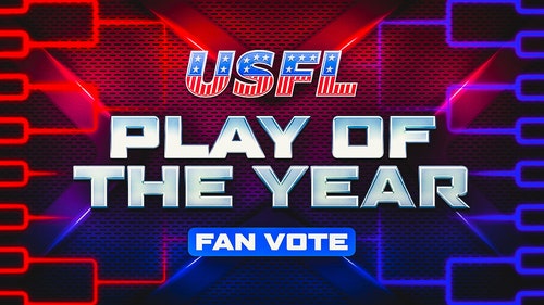 USFL Trending Image: FOX Sports' USFL Play of the Year Fan Vote: Sweet 16 voting is live